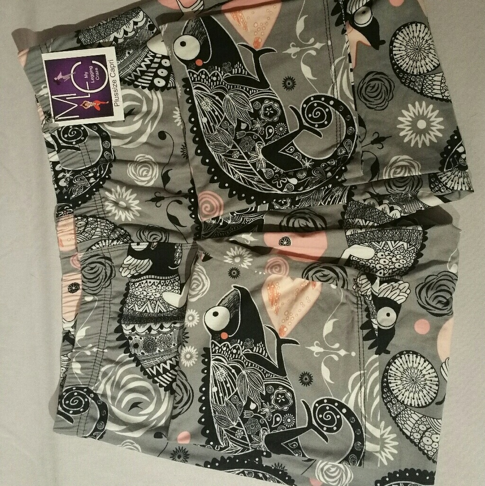 NEW w TAGS Leggings capris plus size 20
